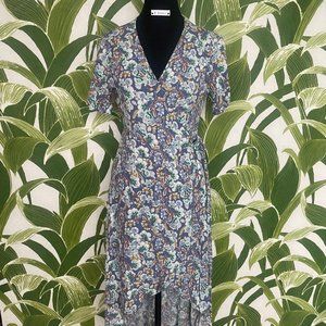 ASTR THE LABEL Floral Wrap Dress